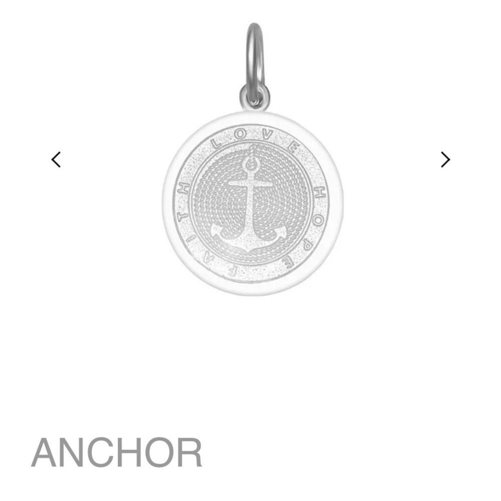 Lola and Company Sterling Silver Anchor Pendant - Picture 5 of 5
